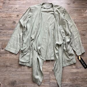 Vintage Kanae Ikai Cardigan Women's Small NWT Green $290